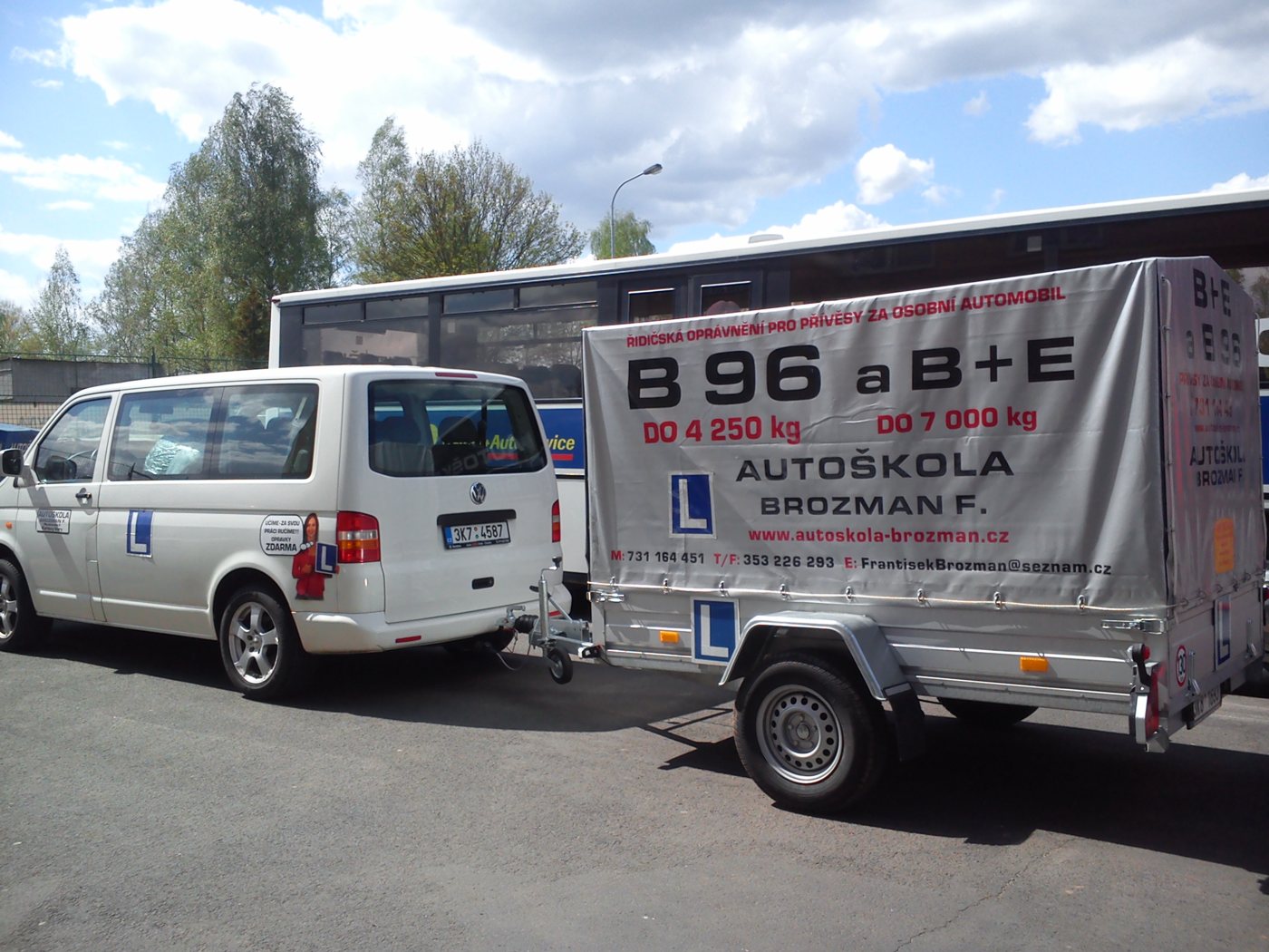 Vozový park Autoškoly Brozman